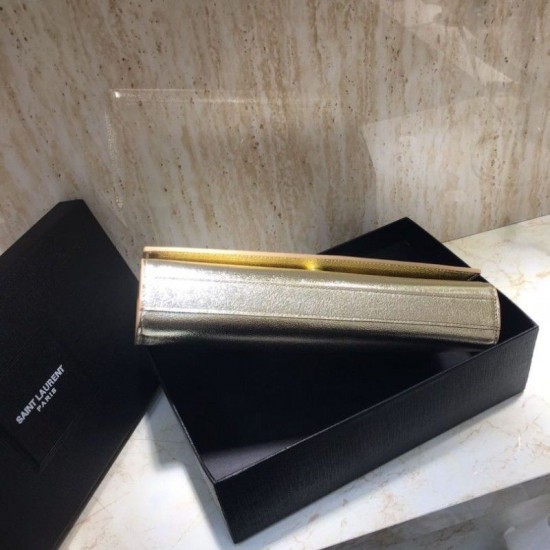 Fake YSL Saint Laurent Classic Clutch Gold Replica Fake YSL Saint Laurent Classic Clutch Gold Replica