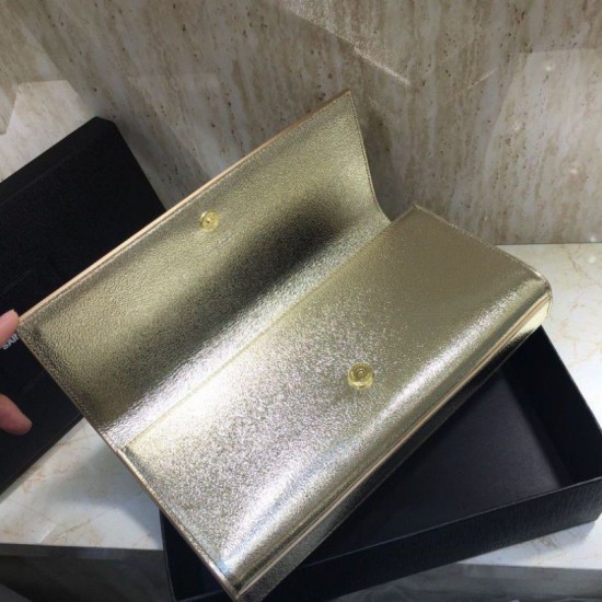 Fake YSL Saint Laurent Classic Clutch Gold Replica Fake YSL Saint Laurent Classic Clutch Gold Replica