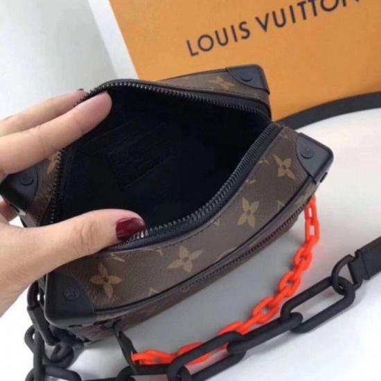 Replica Louis Vuitton Mini Soft Trunk Bag Monogram M44480