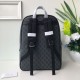 Replica Gucci Backpack GG Monogram Supreme Canvas Travel Carry 322069 Black