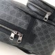 Replica Gucci Backpack GG Monogram Supreme Canvas Travel Carry 322069 Black