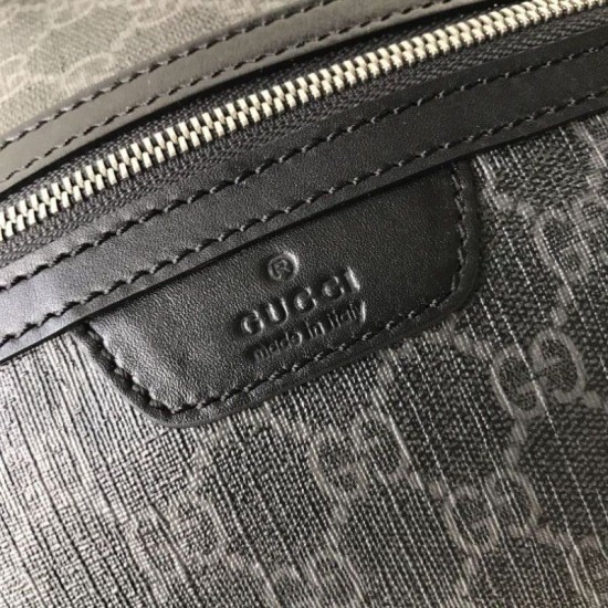 Replica Gucci Backpack GG Monogram Supreme Canvas Travel Carry 322069 Black