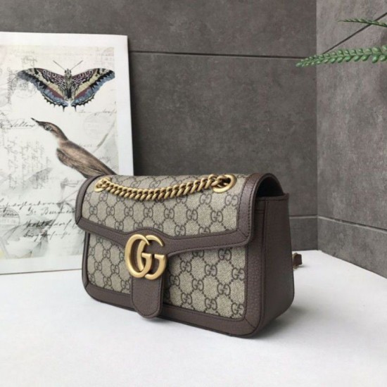 Replica Gucci Ophidia GG Marmont Matelasse Mini Bag 443497 Coffee Replica Gucci Ophidia GG Marmont Matelasse Mini Bag 443497 Coffee
