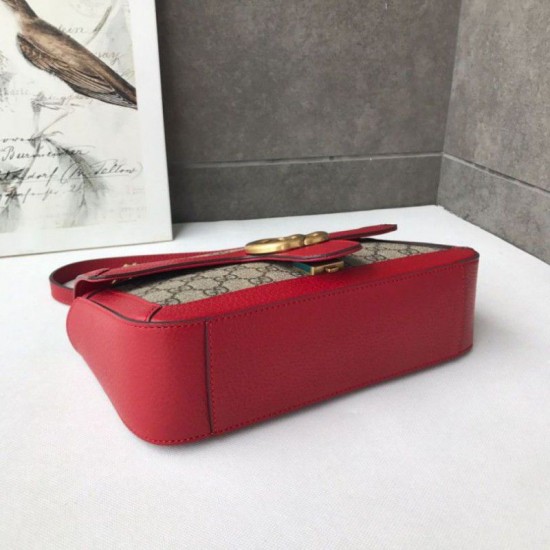 Replica Gucci Ophidia GG Marmont Matelasse Mini Bag 443497 Red Replica Gucci Ophidia GG Marmont Matelasse Mini Bag 443497 Red