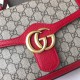 Replica Gucci Ophidia GG Marmont Small Top Handle Bag 498110 Red Replica Gucci Ophidia GG Marmont Small Top Handle Bag 498110 Red