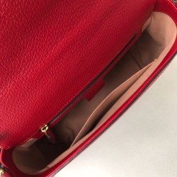 Replica Gucci Ophidia GG Marmont Small Top Handle Bag 498110 Red Replica Gucci Ophidia GG Marmont Small Top Handle Bag 498110 Red