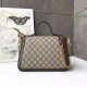 Replica Gucci Ophidia GG Marmont Small Top Handle Bag 498110 Coffee Replica Gucci Ophidia GG Marmont Small Top Handle Bag 498110 Coffee
