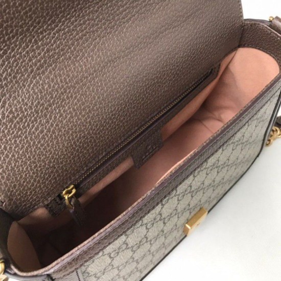 Replica Gucci Ophidia GG Marmont Small Top Handle Bag 498110 Coffee Replica Gucci Ophidia GG Marmont Small Top Handle Bag 498110 Coffee