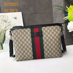 Replica Gucci GG Supreme Medium Messenger Bag 523335
