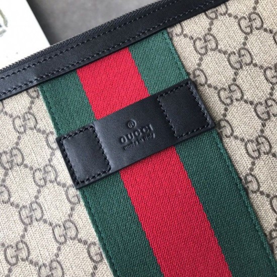 Replica Gucci GG Supreme Medium Messenger Bag 523335 Replica Gucci GG Supreme Medium Messenger Bag 523335