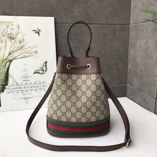Replica Gucci Ophidia Small GG Bucket Bag 550621 Fake Gucci Ophidia Small GG Bucket Bag 550621 Replica