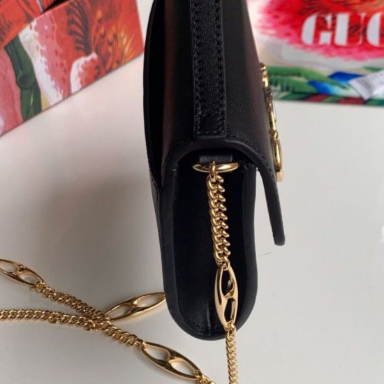 Replica Gucci Zumi Smooth Leather Mini Bag 564718 Black Replica Gucci Zumi Smooth Leather Mini Bag 564718 Black