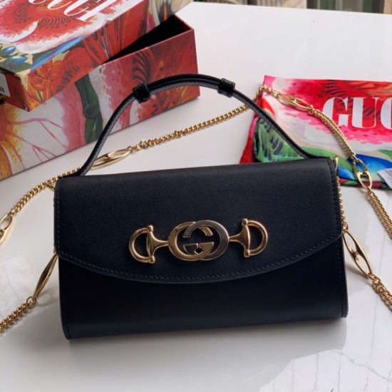 Replica Gucci Zumi Smooth Leather Mini Bag 564718 Black Replica Gucci Zumi Smooth Leather Mini Bag 564718 Black