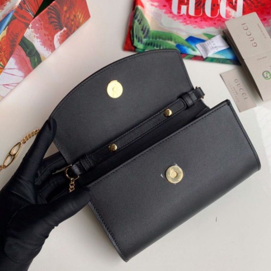 Replica Gucci Zumi Smooth Leather Mini Bag 564718 Black Replica Gucci Zumi Smooth Leather Mini Bag 564718 Black