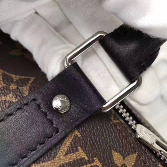 Replica Louis Vuitton Keepall Bandouliere 45 Monogram Macassar M56711