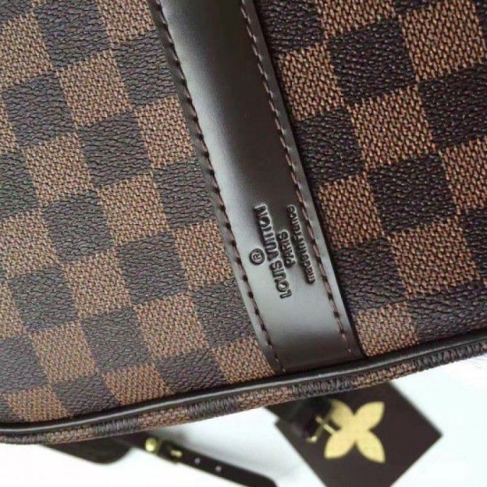 Replica Louis Vuitton Keepall Bandouliere 55 Damier Ebene N41414 Replica Louis Vuitton Keepall Bandouliere 55 Damier Ebene N41414