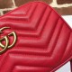 Replica Gucci GG Marmont Matelasse Shoulder Bag 447632 Red Replica Gucci GG Marmont Matelasse Shoulder Bag 447632 Red