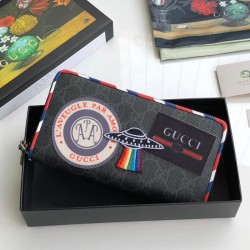 Replica Gucci Night Courrier GG Supreme Zip Around Wallet 496342