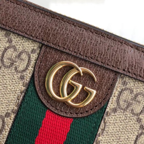 Fake Gucci Ophidia GG Zip Around Wallet 523154 Brown Replica Replica Gucci Ophidia GG Zip Around Wallet 523154 Brown