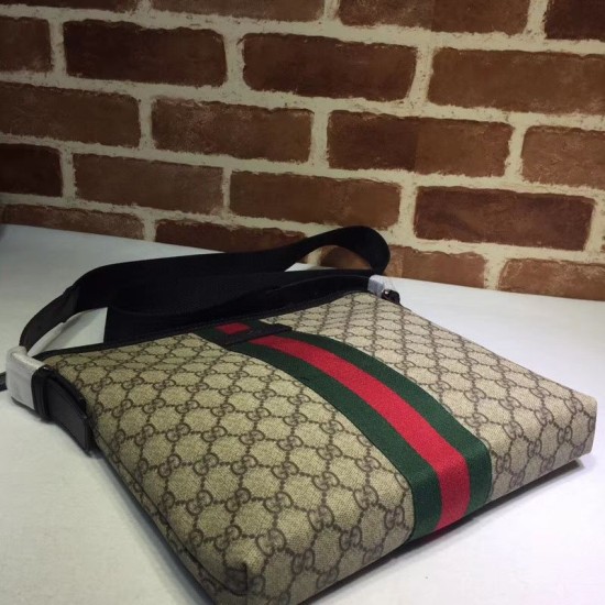 Replica Gucci Web GG Supreme Messenger Bag 387111 Fake Gucci Web GG Supreme Messenger Bag 387111 Replica