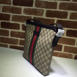 Fake Gucci Web GG Supreme Messenger Bag 387111 Replica