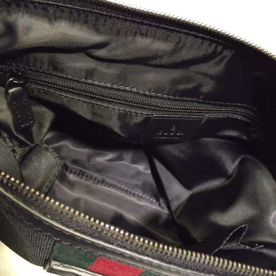 Replica Gucci Web Techno Canvas Small Messenger Bag 387111