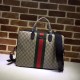 Replica Gucci Web GG Supreme Briefcase 387102 Fake Gucci Web GG Supreme Briefcase 387102 Replica