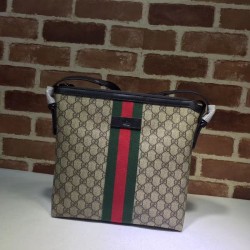 Fake Gucci Web GG Supreme Messenger Bag 387111 Replica
