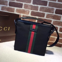 Replica Gucci Web Techno Canvas Small Messenger Bag 387111