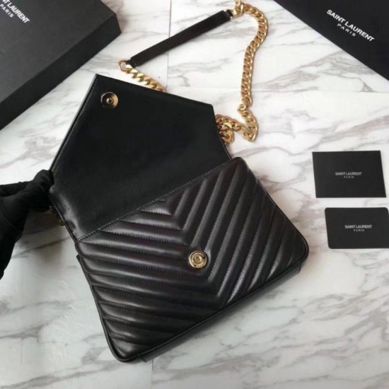 Fake YSL Saint Laurent Medium Monogram College Satchel Bag Replica Fake YSL Saint Laurent Medium Monogram College Satchel Bag Replica