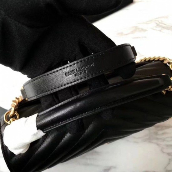 Fake YSL Saint Laurent Medium Monogram College Satchel Bag Replica Fake YSL Saint Laurent Medium Monogram College Satchel Bag Replica