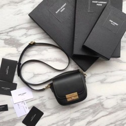 Replica YSL Saint Laurent Betty Mini Satchel Bag Black