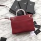 Replica YSL Saint Laurent Small Manhattan Top Handle Bag Red