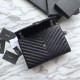 Replica YSL Saint Laurent Envelope Small Bag Grain Embossed Silver Hardware Fake YSL Saint Laurent Envelope Small Bag Grain Embossed Silver Hardware Replica