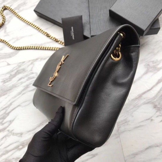 Replica YSL Saint Laurent Medium Reversible Kate Suede and Smooth Leather Black Fake YSL Saint Laurent Medium Reversible Kate Suede and Smooth Leather Black Replica