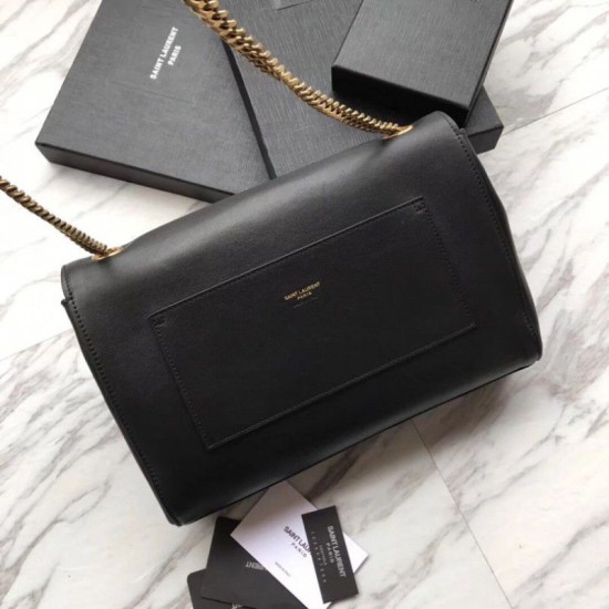 Replica YSL Saint Laurent Medium Reversible Kate Suede and Smooth Leather Black Fake YSL Saint Laurent Medium Reversible Kate Suede and Smooth Leather Black Replica