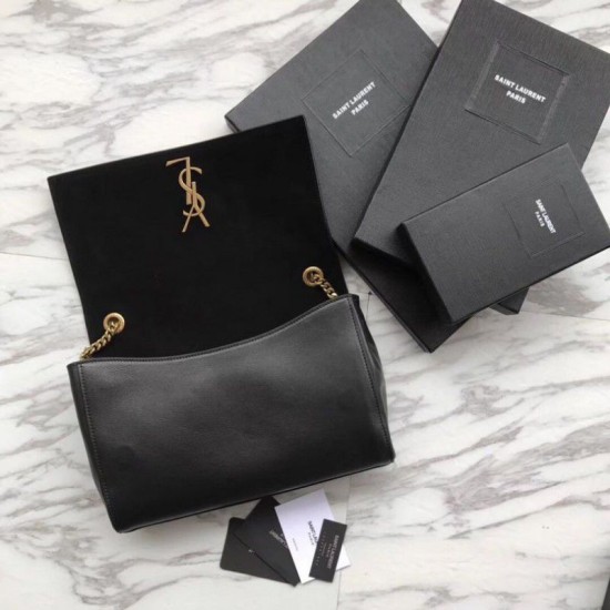Replica YSL Saint Laurent Medium Reversible Kate Suede and Smooth Leather Black Fake YSL Saint Laurent Medium Reversible Kate Suede and Smooth Leather Black Replica