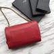 Replica YSL Saint Laurent Medium Reversible Kate Suede and Smooth Leather Red Fake YSL Saint Laurent Medium Reversible Kate Suede and Smooth Leather Red Replica
