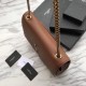 Replica YSL Saint Laurent Medium Reversible Kate Suede and Smooth Leather Brown Replica YSL Saint Laurent Medium Reversible Kate Suede and Smooth Leather Brown