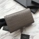 Replica Saint Laurent Medium Kate Monogram Crocodile Leather Shoulder Bag Gray Replica Saint Laurent Medium Kate Monogram Crocodile Leather Shoulder Bag Gray
