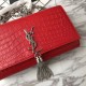 Replica Saint Laurent Medium Kate Monogram Crocodile Leather Shoulder Bag Red Fake Saint Laurent Medium Kate Monogram Crocodile Leather Shoulder Bag Red Replica