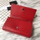Replica Saint Laurent Medium Kate Monogram Crocodile Leather Shoulder Bag Red Fake Saint Laurent Medium Kate Monogram Crocodile Leather Shoulder Bag Red Replica