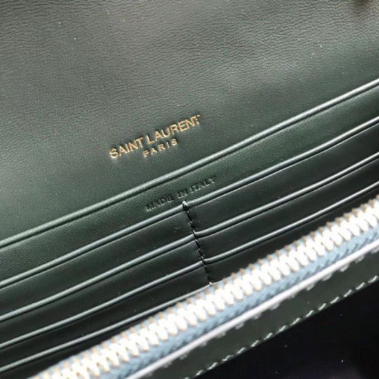 Replica YSL Saint Laurent Vicky Large Bag Green Replica YSL Saint Laurent Vicky Large Bag Green