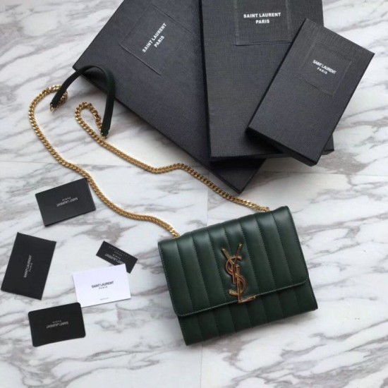 Replica YSL Saint Laurent Vicky Large Bag Green Replica YSL Saint Laurent Vicky Large Bag Green