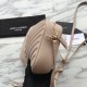 Fake YSL Saint Laurent Medium LouLou Chain Bag Matelasse Leather Apricot Replica Replica YSL Saint Laurent Medium LouLou Chain Bag Matelasse Leather Apricot