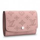 Fake Louis Vuitton Iris Compact Wallet Mahina Leather M62541 Replica