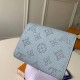 Fake Louis Vuitton Iris Compact Wallet Mahina Leather M67406 Replica
