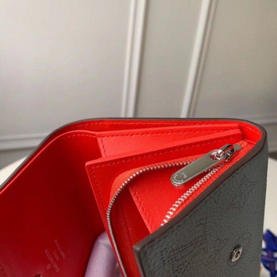 Fake Louis Vuitton Iris Compact Wallet Mahina Leather M67406 Replica
