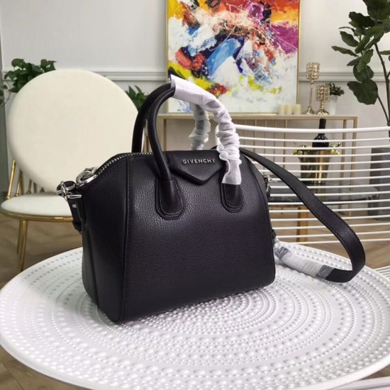 Replica Givenchy Antigona Mini Bag Black Replica Givenchy Antigona Mini Bag Black