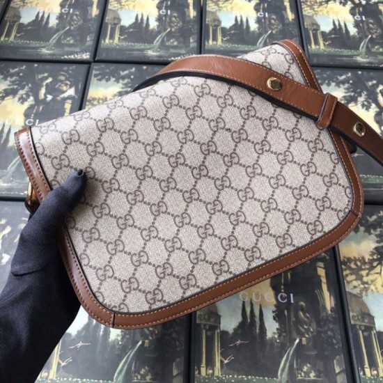 Fake Gucci Online Exclusive Preview 1955 Horsebit Bag Coffee Replica